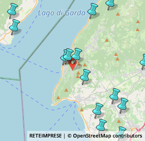 Mappa Via Volpara, 37010 Torri del Benaco VR, Italia (5.68067)