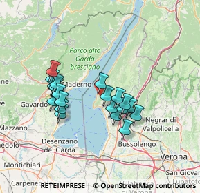 Mappa Via Volpara, 37010 Torri del Benaco VR, Italia (11.8995)