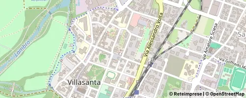 Mappa Villasanta