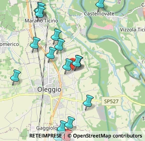 Mappa Via Merendalunga, 28047 Oleggio NO, Italia (2.41)