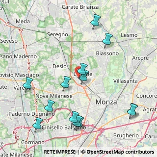 Mappa Lissone-Muggiò, 20851 Lissone MB, Italia (4.84385)
