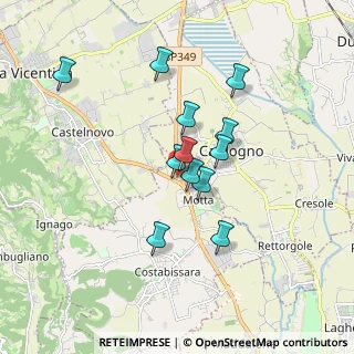 Mappa Via Redipuglia, 36030 Motta VI, Italia (1.41)