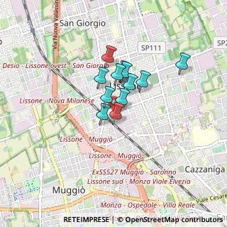 Mappa Via General Guidoni, 20851 Lissone MB, Italia (0.535)