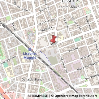 Mappa Via General Guidoni, 9, 20851 Lissone, Monza e Brianza (Lombardia)