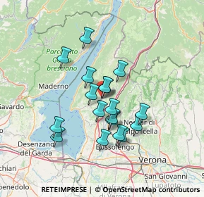 Mappa Piazza Alberto Stringa, 37013 Caprino veronese VR, Italia (11.09944)