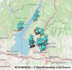 Mappa Piazza Alberto Stringa, 37013 Caprino veronese VR, Italia (10.409)