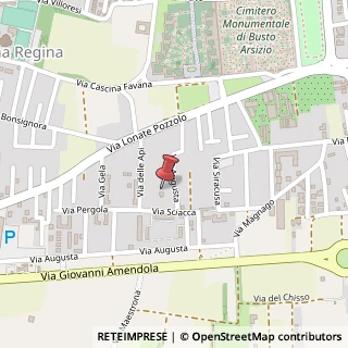 Mappa Via Augusta, 75, 21052 Busto Arsizio VA, Italia, 21052 Busto Arsizio, Varese (Lombardia)