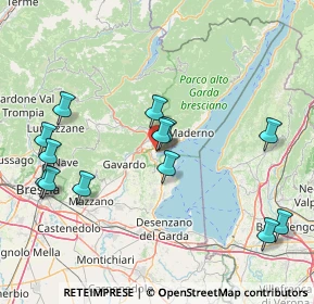 Mappa Via San Bernardino, 25087 Salò BS, Italia (17.30077)