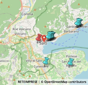 Mappa Via S. Bernardino, 25087 Salò BS, Italia (1.64)