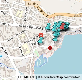 Mappa Via S. Bernardino, 25087 Salò BS, Italia (0.2185)