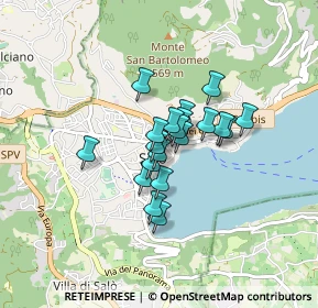 Mappa Via S. Bernardino, 25087 Salò BS, Italia (0.519)