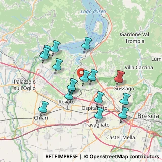 Mappa Via Galliano, 25050 Passirano BS, Italia (6.99063)