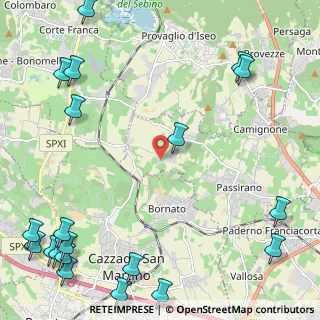 Mappa Via Galliano, 25050 Passirano BS, Italia (3.561)