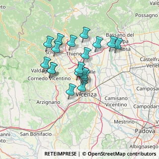 Mappa 36030 Caldogno VI, Italia (11.18556)