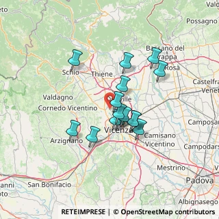 Mappa 36030 Caldogno VI, Italia (10.516)