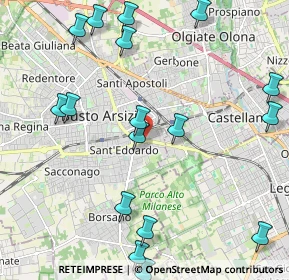 Mappa Piazzale Rodolfo Crespi, 21052 Busto Arsizio VA, Italia (2.843)