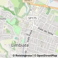 Hartă Limbiate
