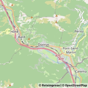 Mappa Donnas