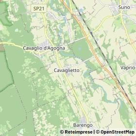 Mappa Cavaglietto