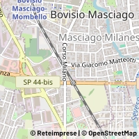Map Bovisio-Masciago