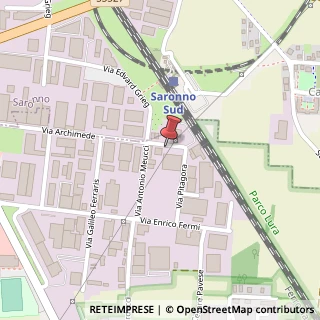 Mappa Via Archimede, 722, 21042 Caronno Pertusella, Varese (Lombardia)