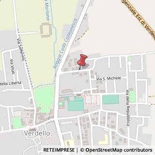 Mappa Via Alcide De Gasperi, 11, 24049 Verdello, Bergamo (Lombardia)