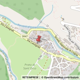 Mappa Via Cavagnet, 27, 11012 Cogne, Aosta (Valle d'Aosta)