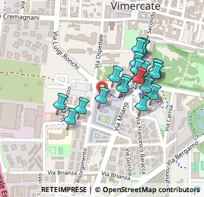 Mappa Largo Europa, 20863 Vimercate MB, Italia (0.186)