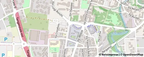 Mappa Vimercate