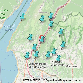 Mappa Via Ceradello, 37020 Dolcè VR, Italia (7.65)
