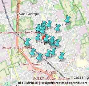 Mappa Via San Carlo, 20851 Lissone MB, Italia (0.579)