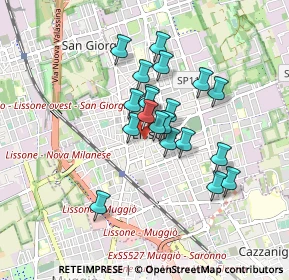 Mappa Via San Carlo, 20851 Lissone MB, Italia (0.656)