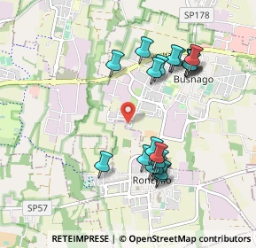 Mappa Via dei Pini, 20874 Busnago MB, Italia (0.941)