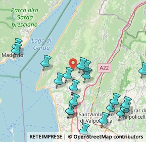 Mappa Località Piozze, 37013 Caprino Veronese VR, Italia (9.5085)