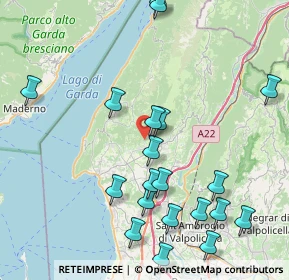 Mappa Località Piozze, 37013 Caprino Veronese VR, Italia (9.467)