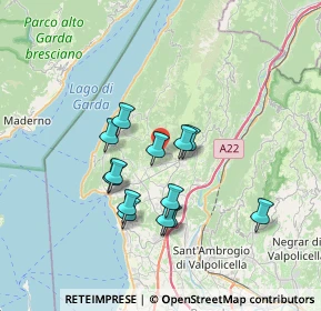 Mappa Località Piozze, 37013 Caprino Veronese VR, Italia (5.93846)