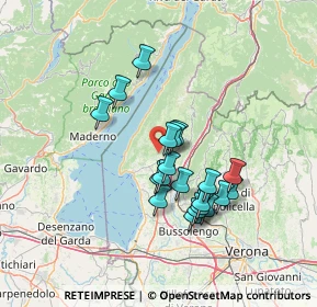 Mappa Località Piozze, 37013 Caprino Veronese VR, Italia (11.645)