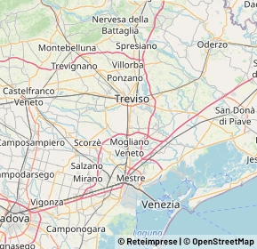 Mappa 31022 Preganziol TV, Italia (10.2375)