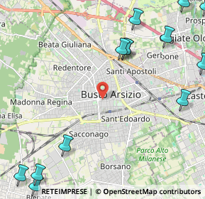 Mappa 21052 Busto Arsizio VA, Italia (3.47067)