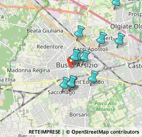 Mappa 21052 Busto Arsizio VA, Italia (1.51273)
