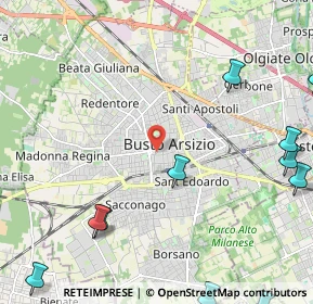 Mappa 21052 Busto Arsizio VA, Italia (3.31182)