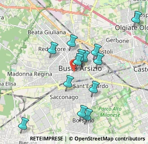 Mappa 21052 Busto Arsizio VA, Italia (1.70231)