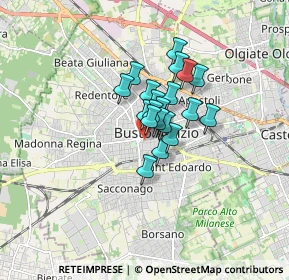 Mappa Via Luigi Einaudi, 21052 Busto Arsizio VA, Italia (0.9455)