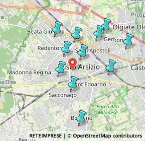 Mappa 21052 Busto Arsizio VA, Italia (1.76636)