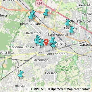 Mappa 21052 Busto Arsizio VA, Italia (1.87636)