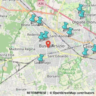 Mappa 21052 Busto Arsizio VA, Italia (2.48455)