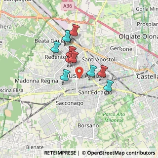 Mappa 21052 Busto Arsizio VA, Italia (1.33333)