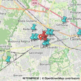 Mappa 21052 Busto Arsizio VA, Italia (1.5225)