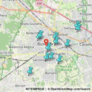 Mappa 21052 Busto Arsizio VA, Italia (1.69417)