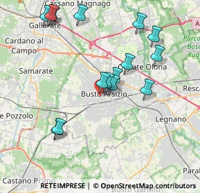 Mappa 21052 Busto Arsizio VA, Italia (3.97733)